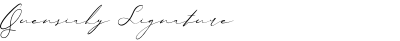 Quensialy Signature
